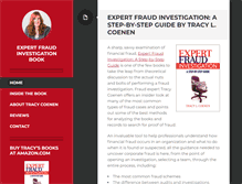 Tablet Screenshot of expertfraud.com